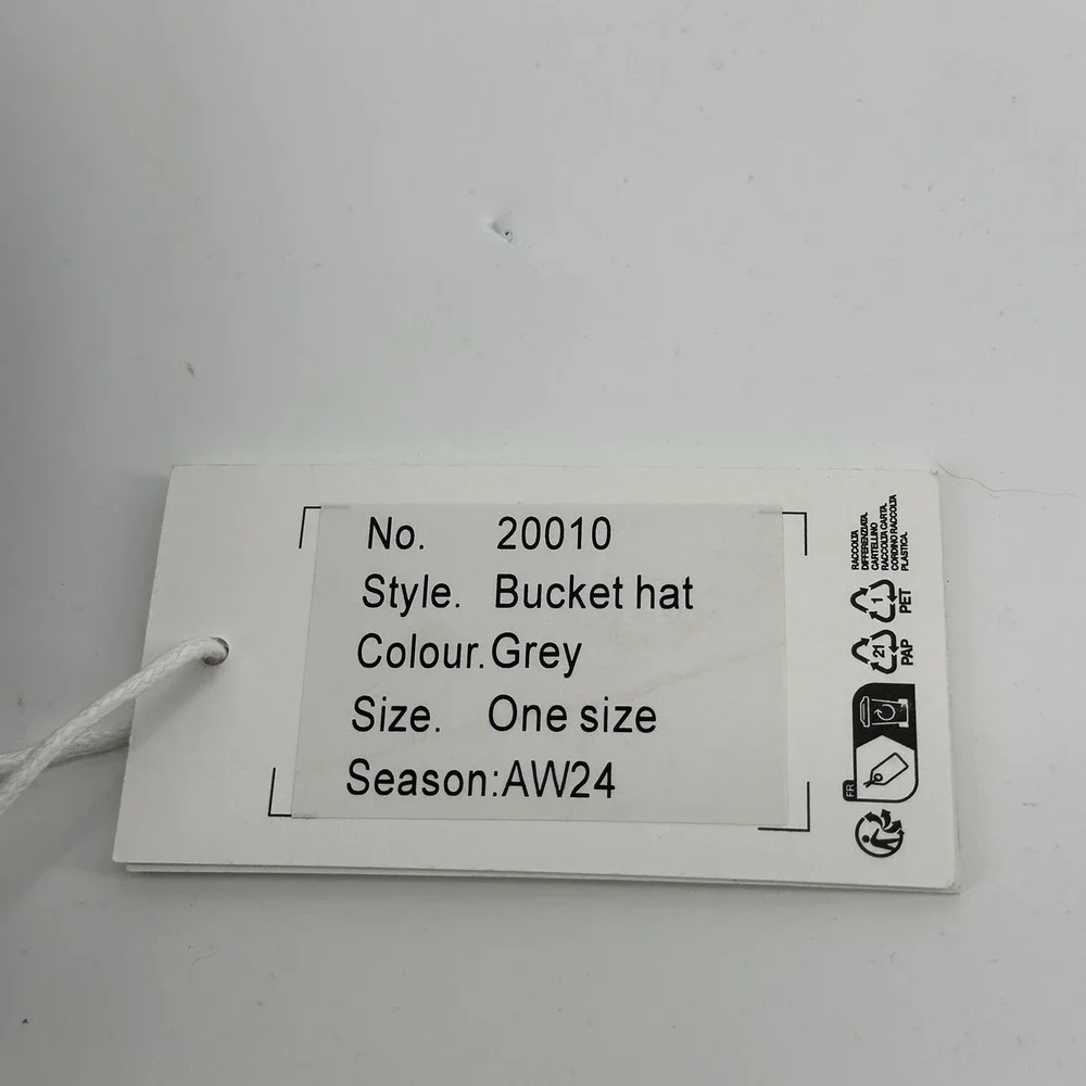 RAINS Gray Bucket Hat Ne Size Unisex New Fishing Boating Golf NWT
